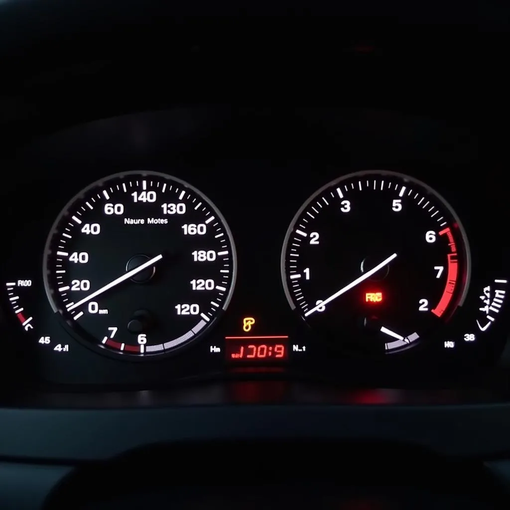 BMW Airbag System Warning Light on Dashboard