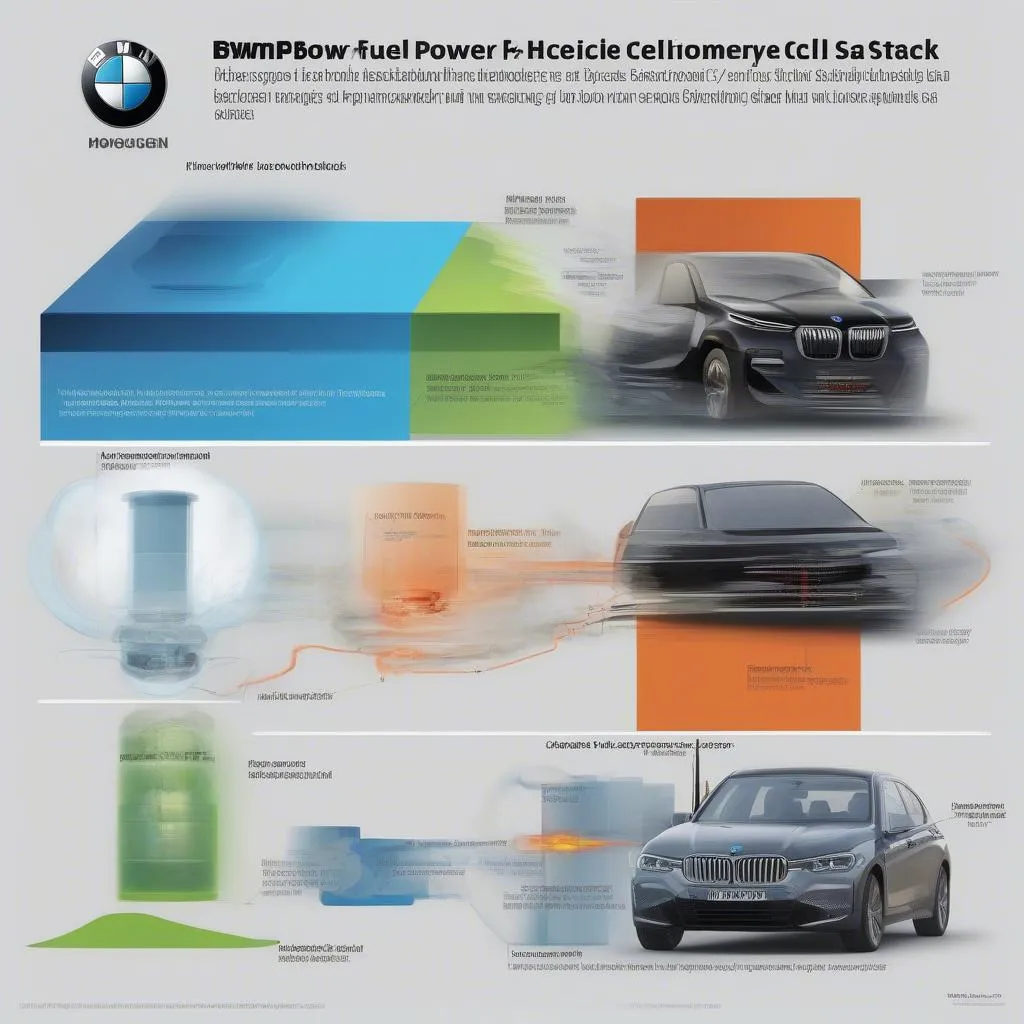 Comparison of BMW hydrogen fuel cell stack and combustion engine performance