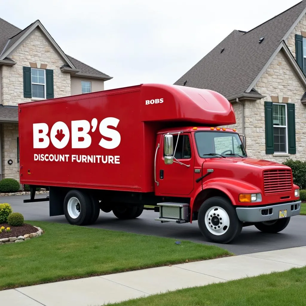 Bob's Discount Furniture Delivery Truck