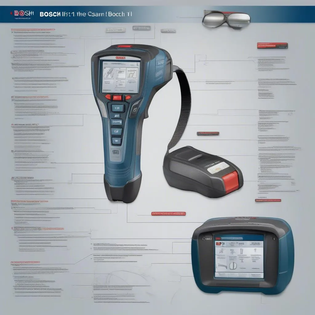 Bosch 1100 Scan Tool Features