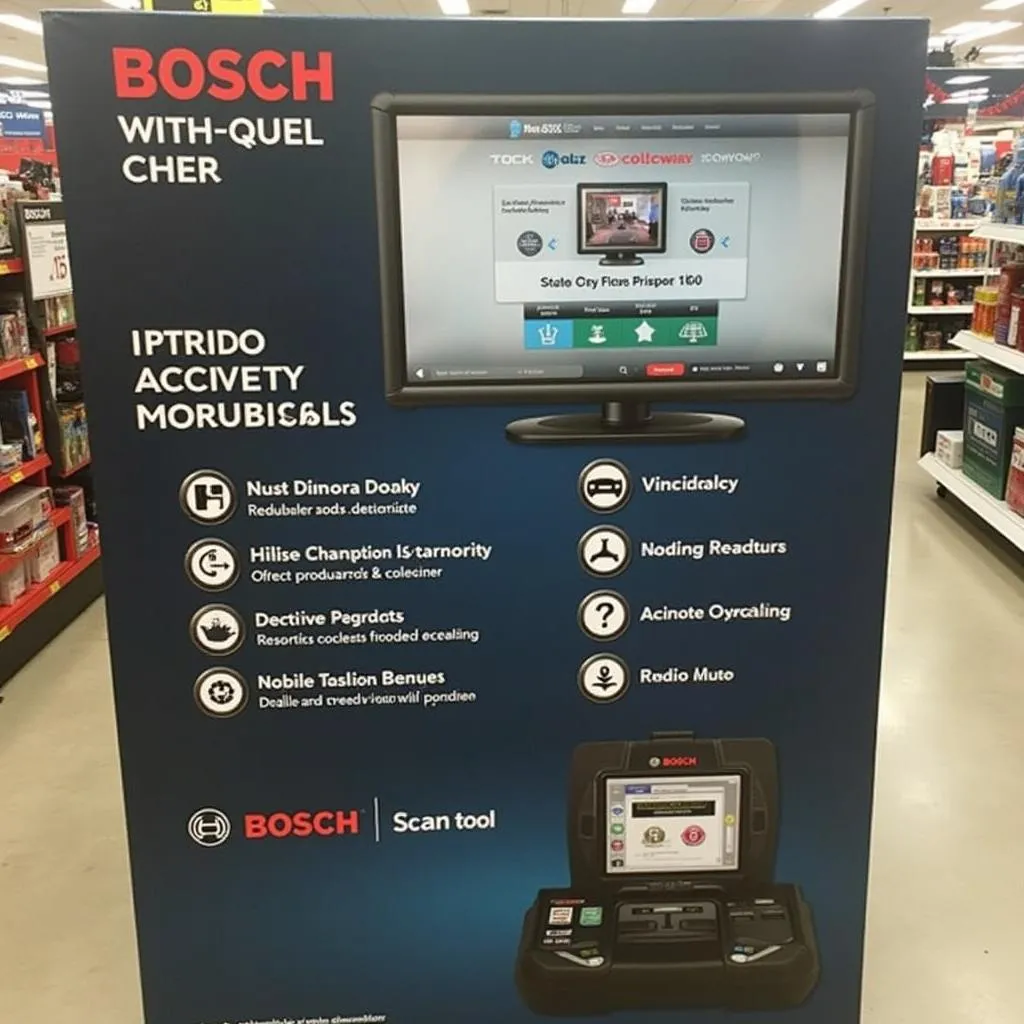 Bosch 1350 Scan Tool at O'Reilly's