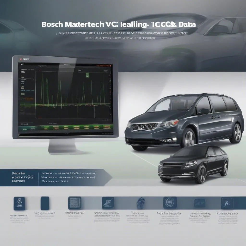 Bosch Mastertech VCI Scan Tool Real-time Data Visualization