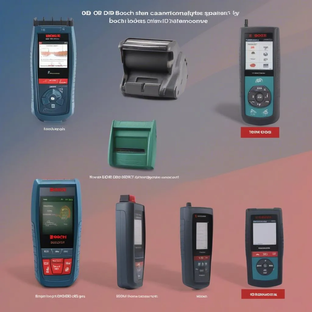 Bosch OBD Scanner Models