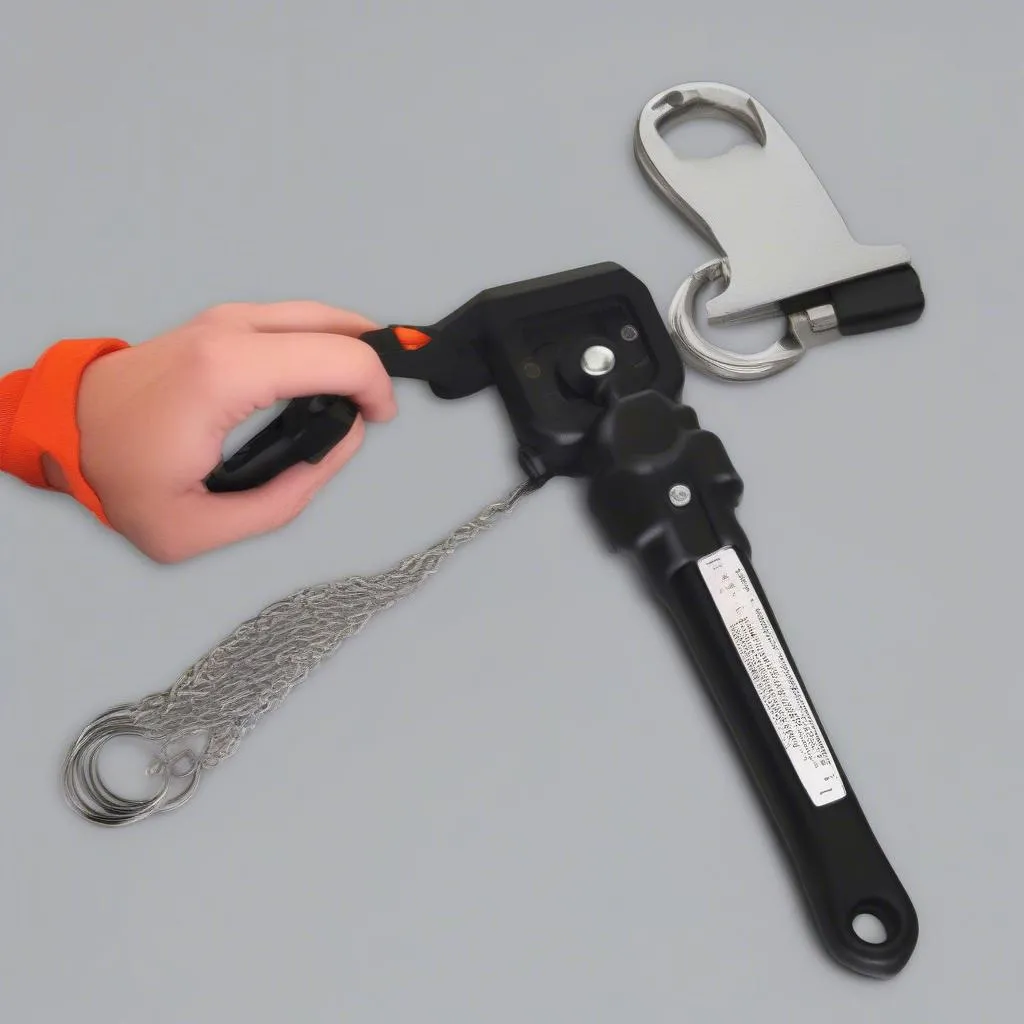 Compact bracelet car glass breaker with integrated seatbelt cutter