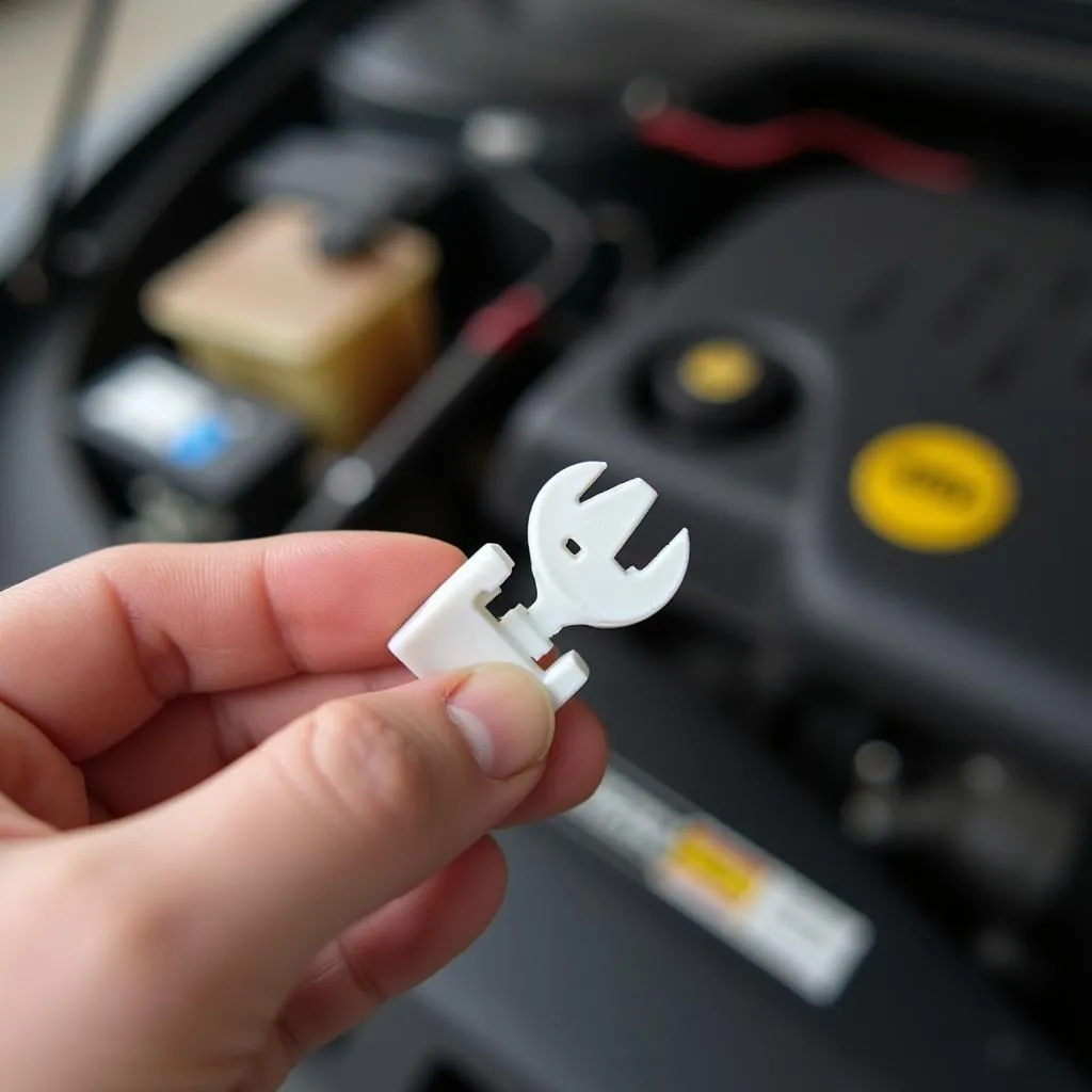 Broken Car Plastic Tabs