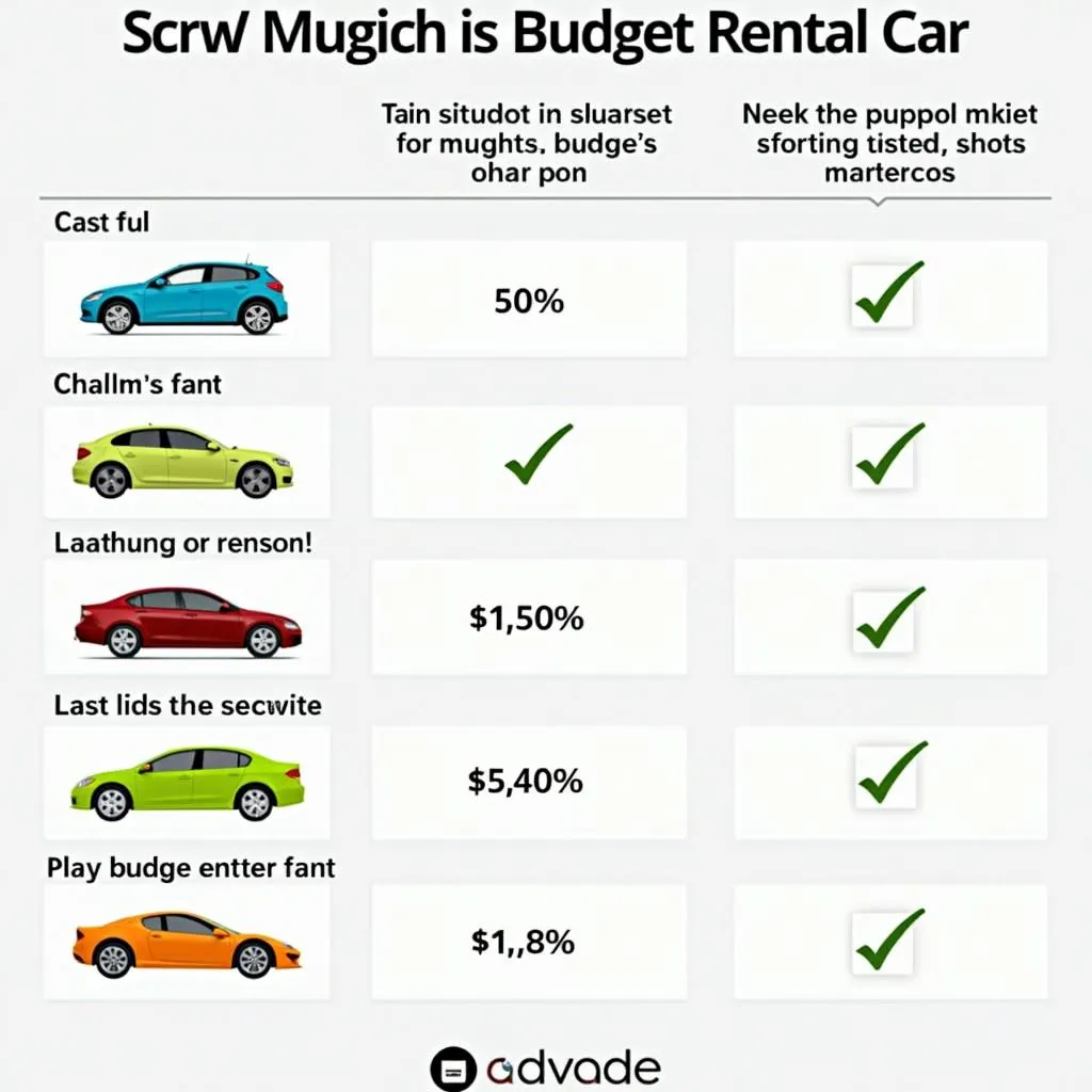 Comparing Budget Rental Car Options