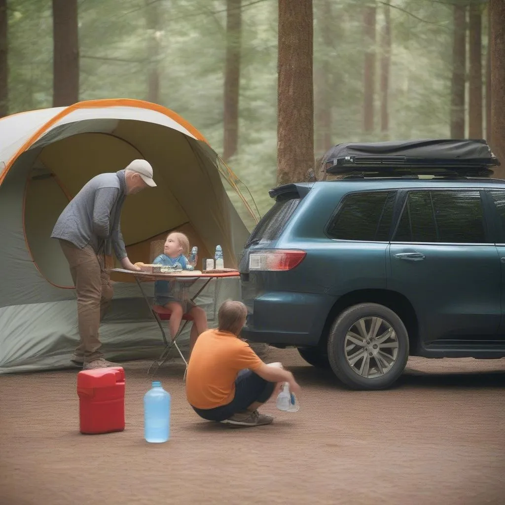 Camping Car Refrigerator