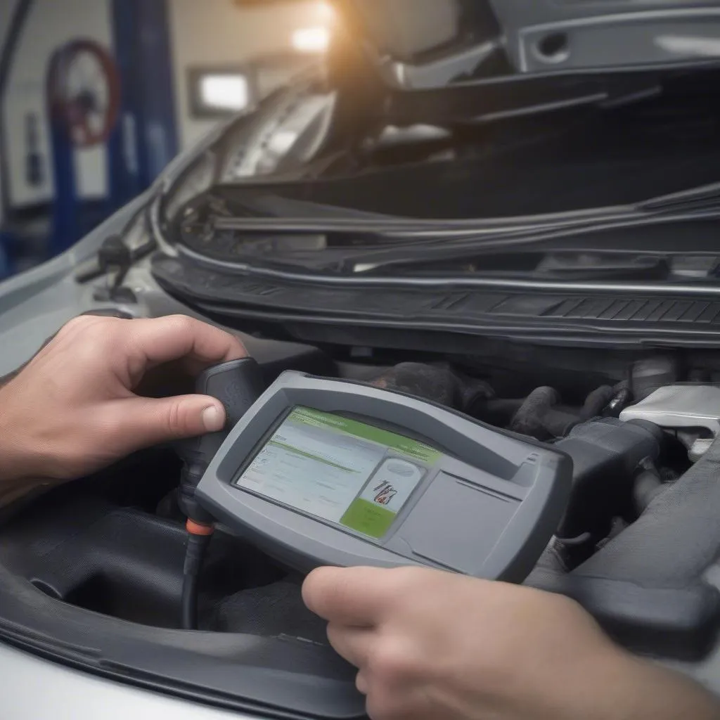 Can-Do Plus Scan Tool with a European Car