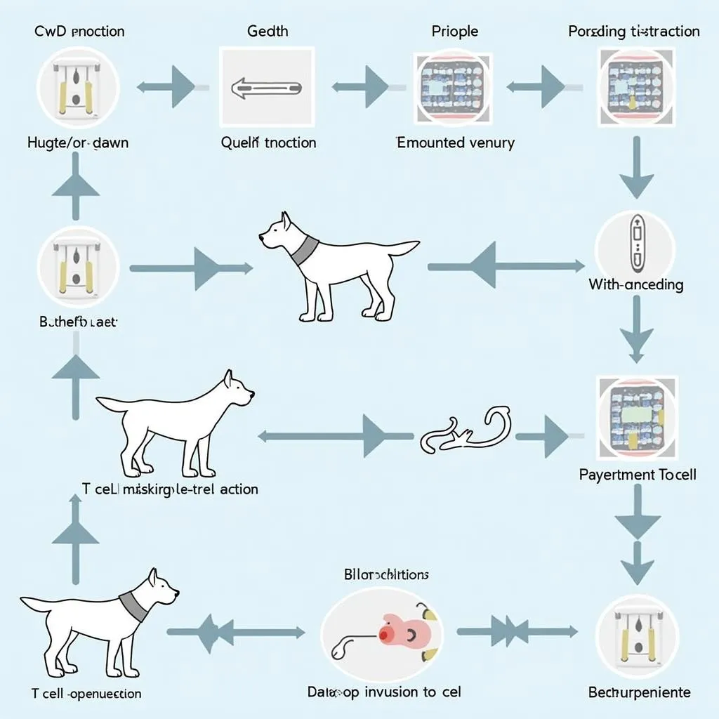 Canine Car T Cell Therapy Process