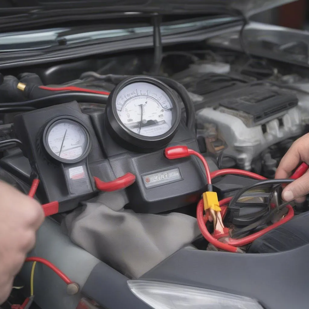 Inspecting Car Alternator for Proper Charging