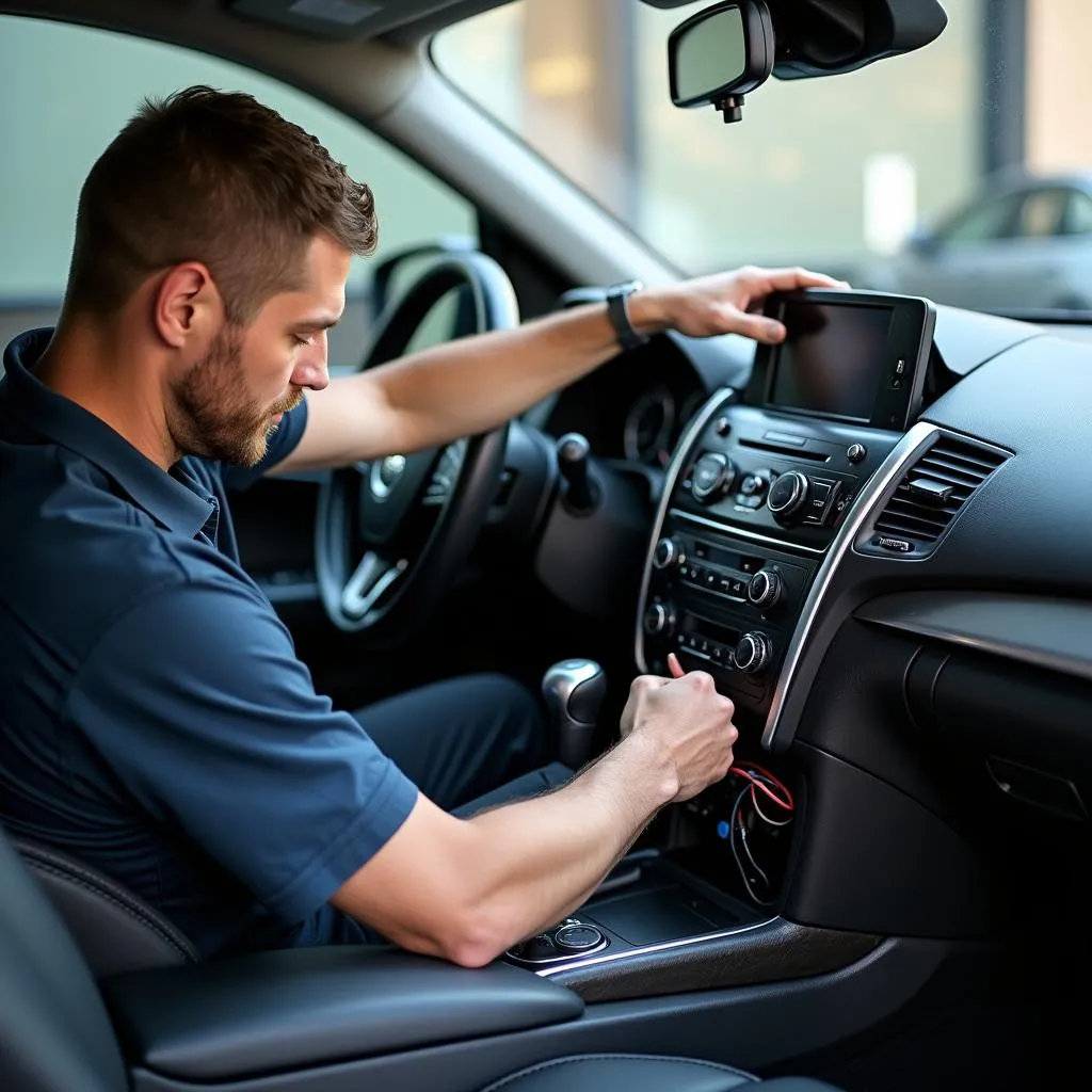 Car Audio System Installation Process