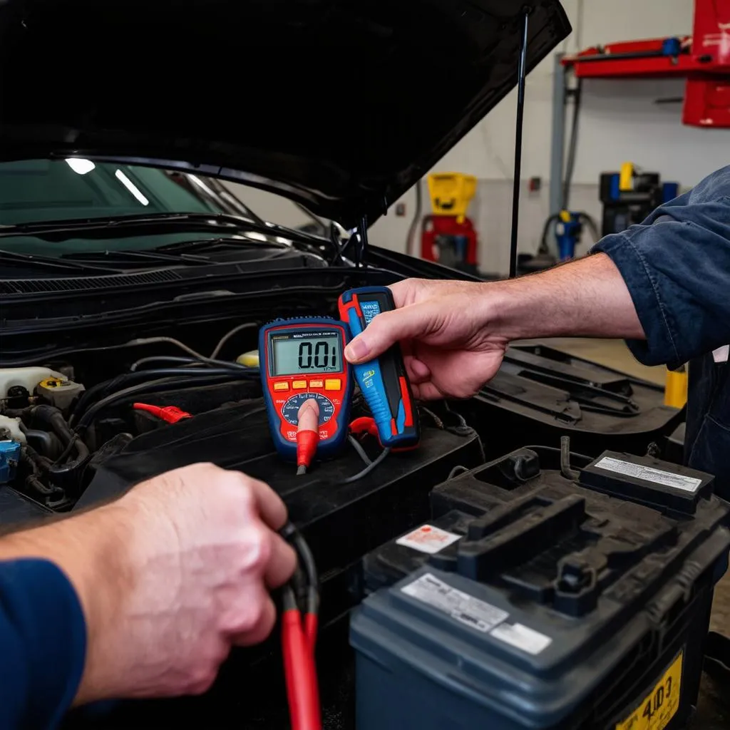 Checking Car Battery