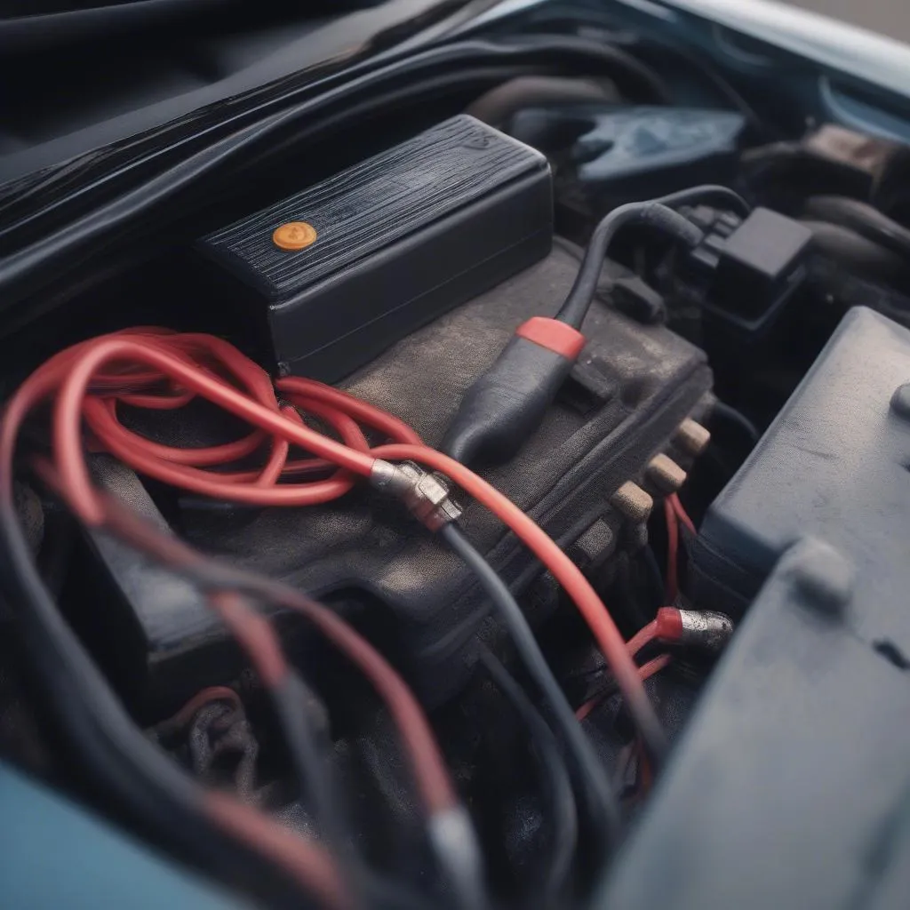 Jumpstarting a Car Battery