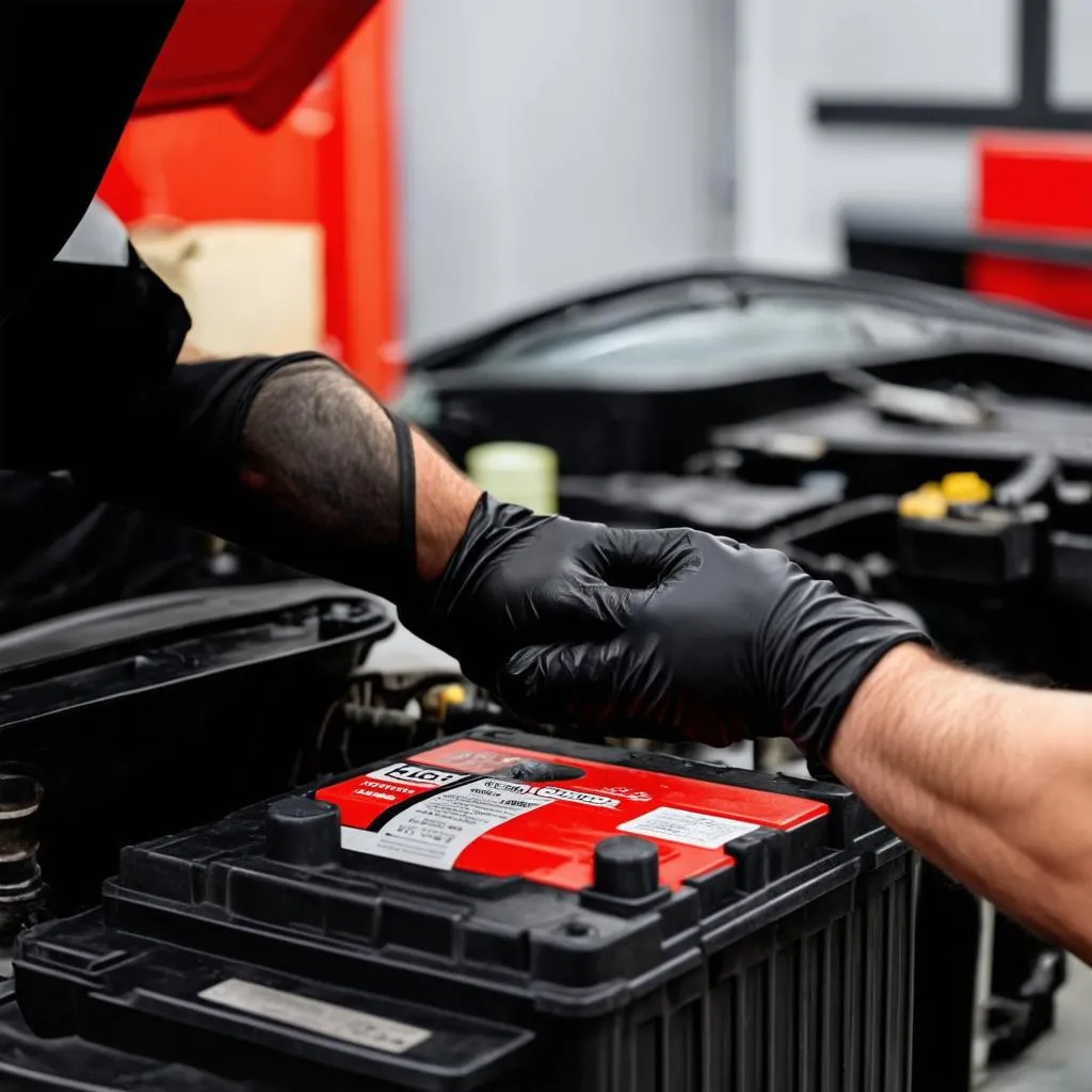 car battery replacement