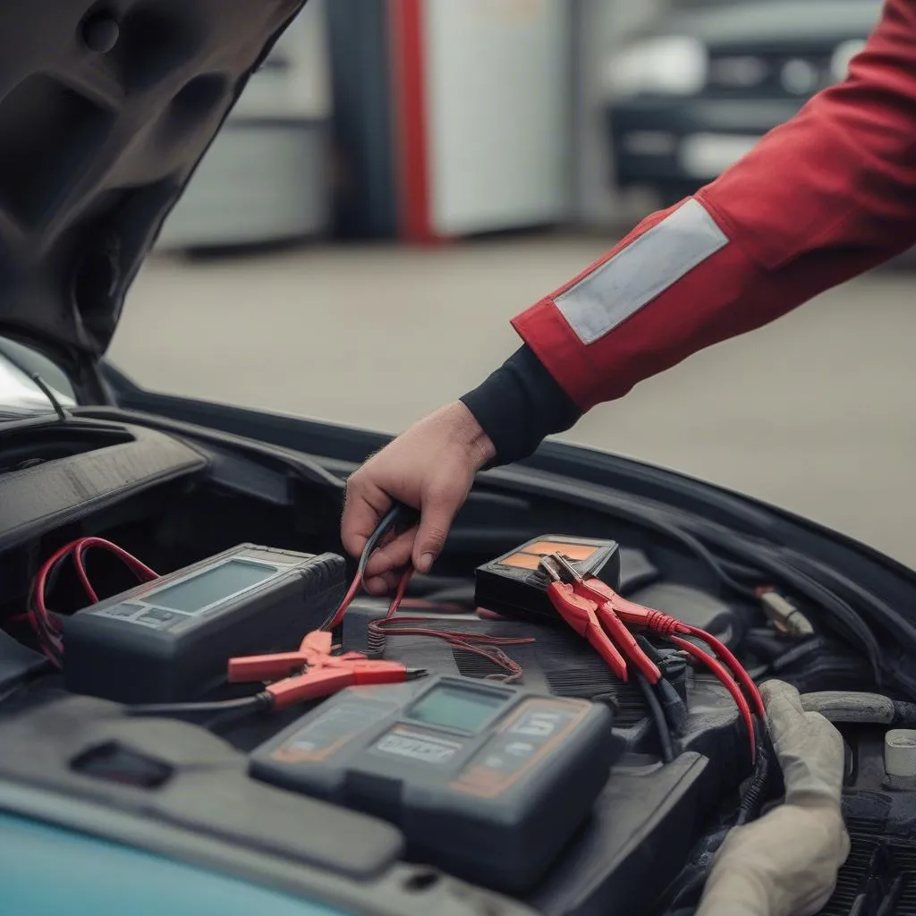 car battery tester