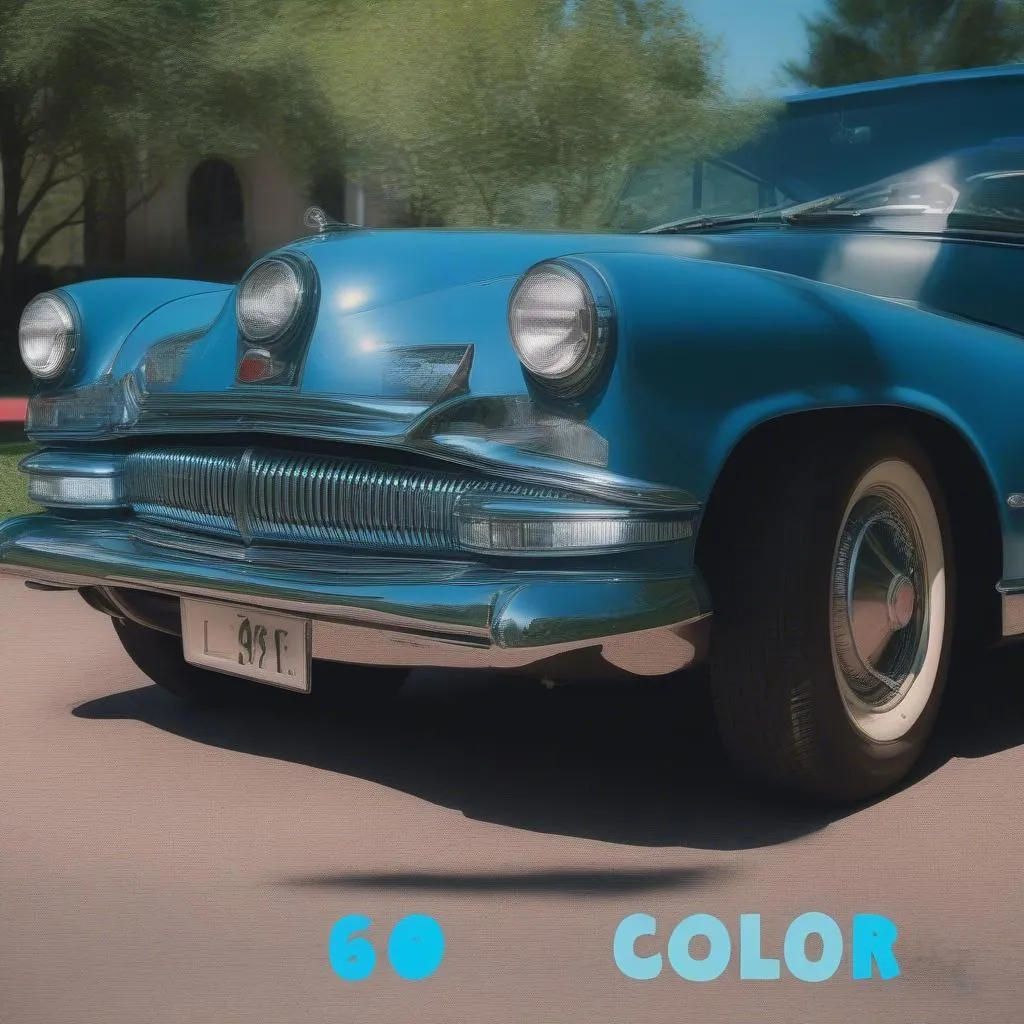 History of Car Colors