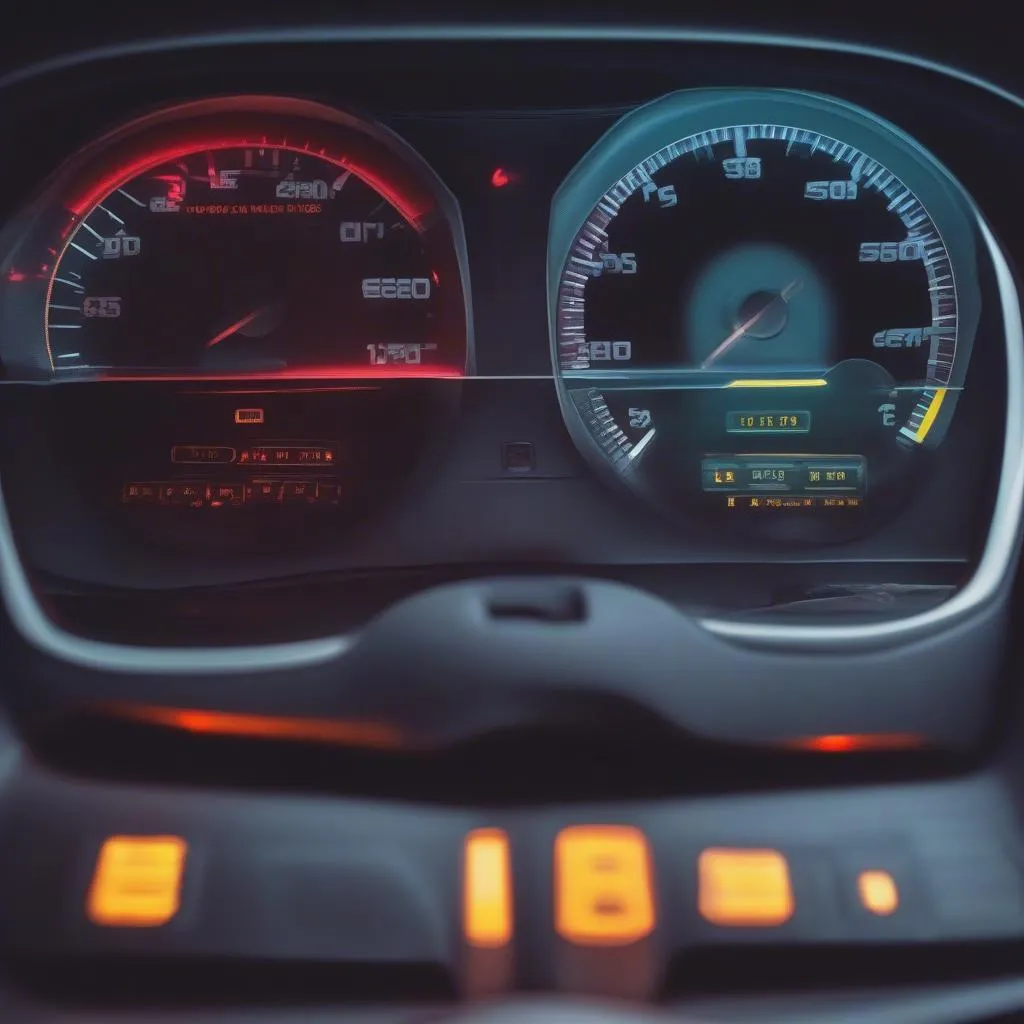 Car Dashboard Warning Lights