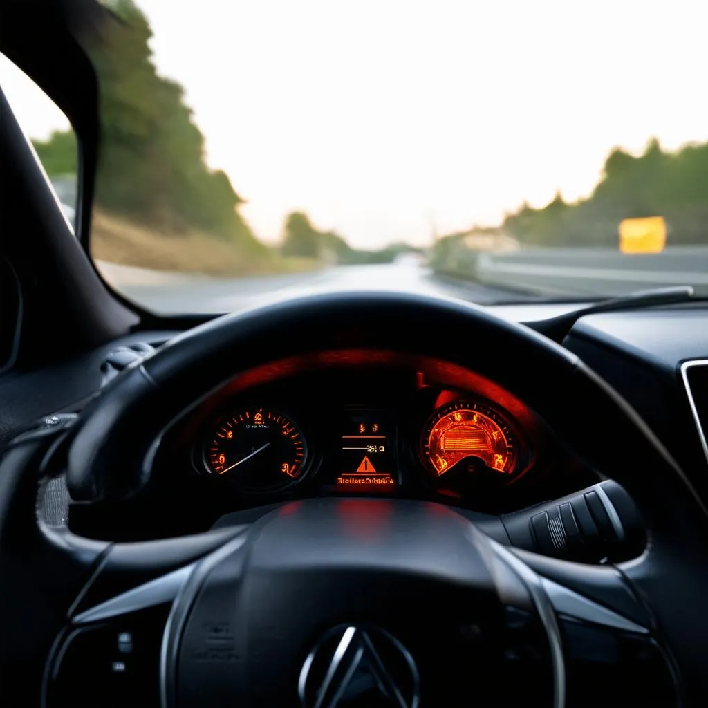 Car Dashboard Warning Light