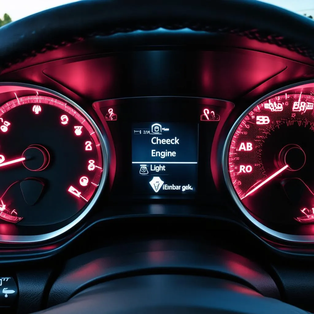 Car Dashboard Warning Lights