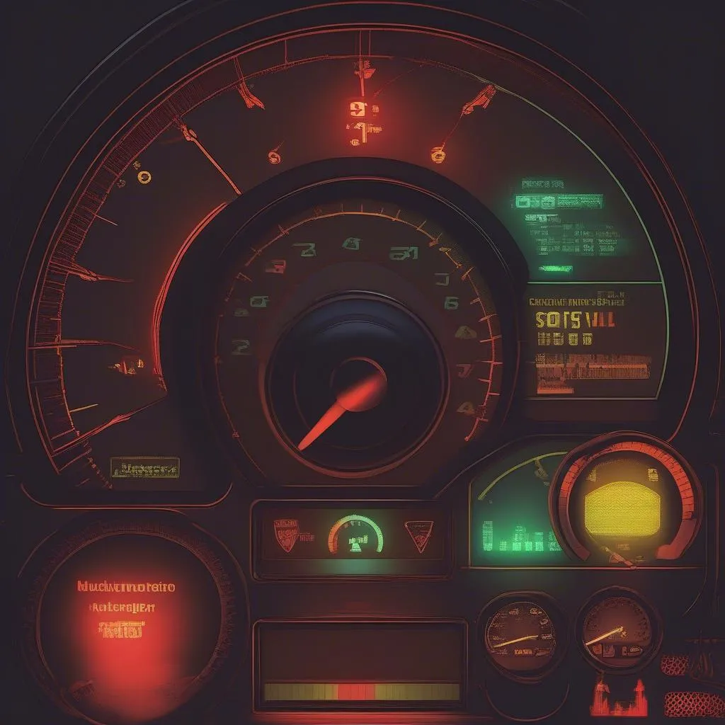 Car Dashboard Warning Lights