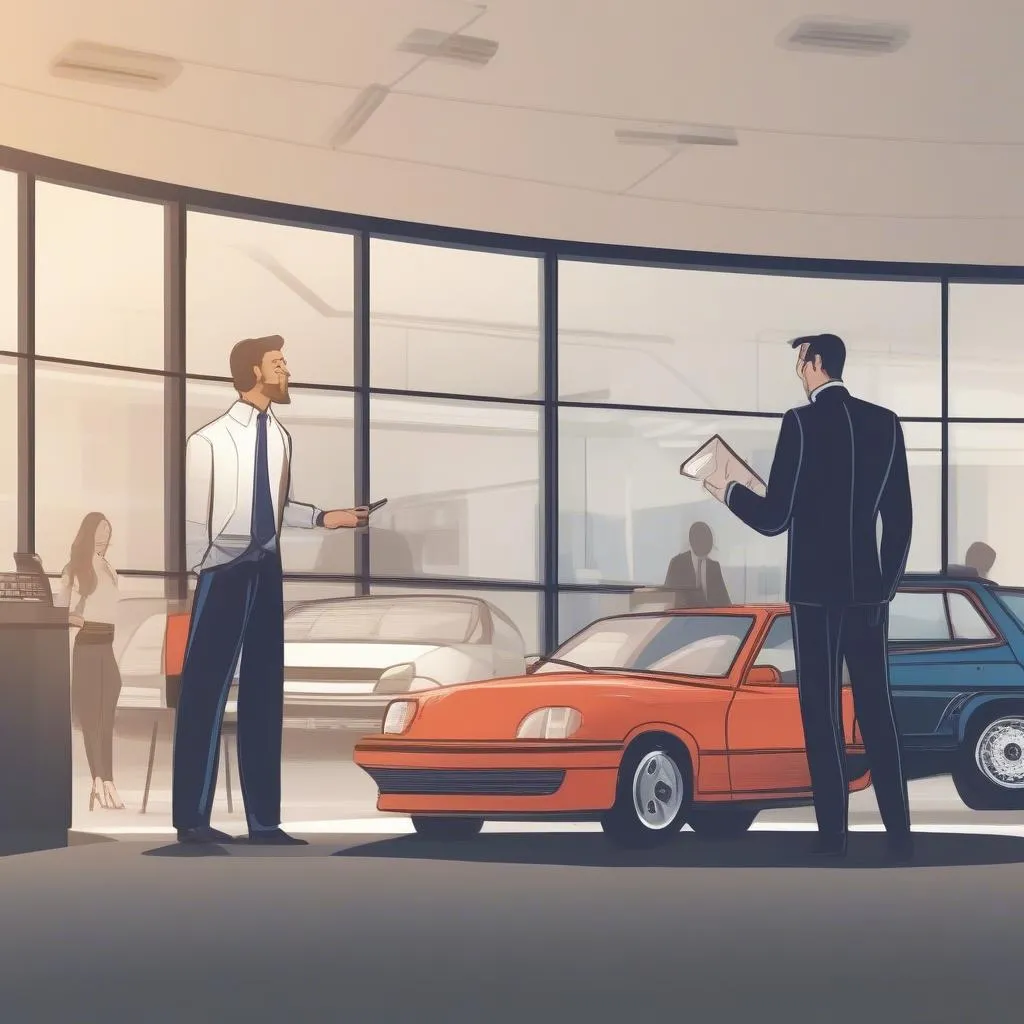 car dealer negotiation