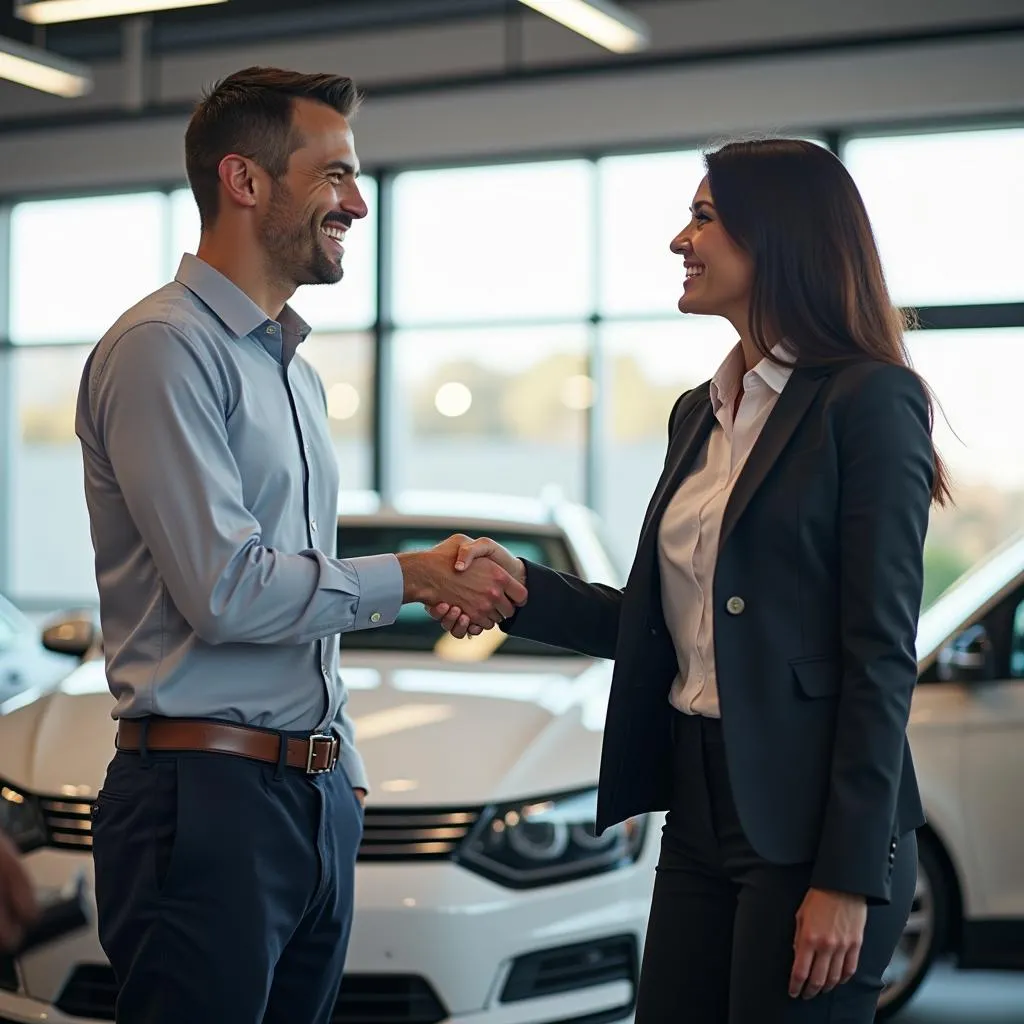 Negotiating at a car dealership