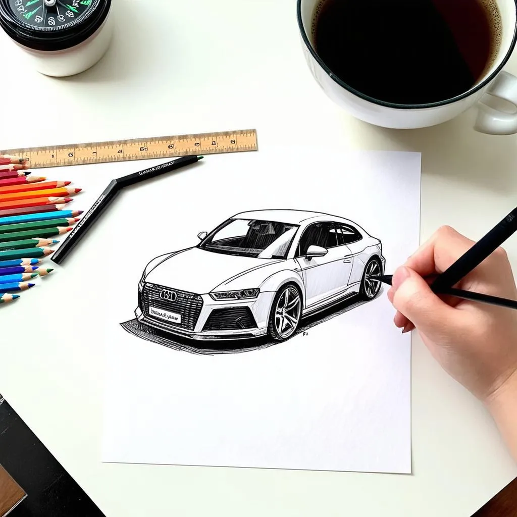 Car Design Sketch