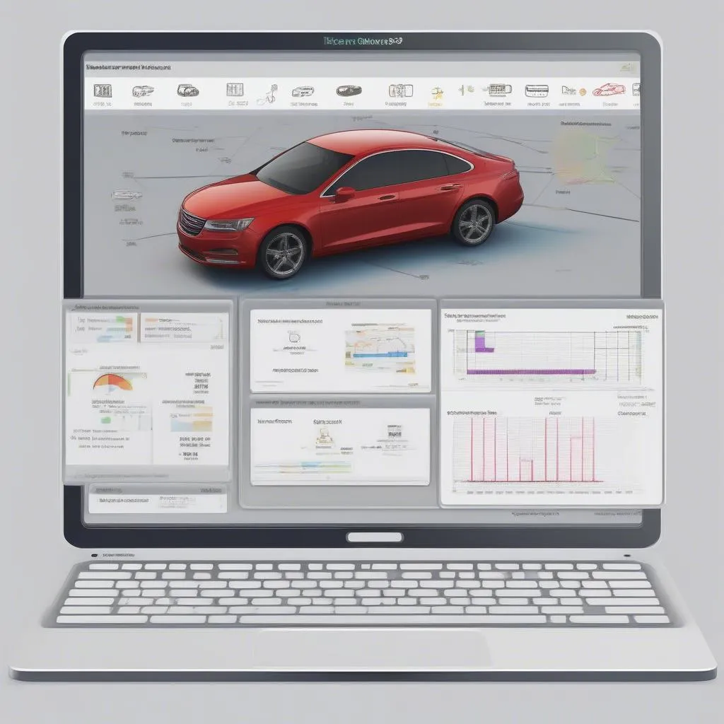 Car diagnostic software interface