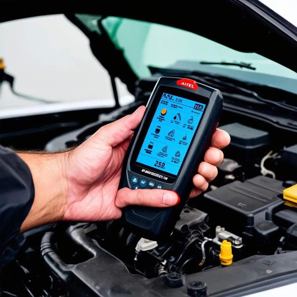 Diagnosing a Car with the Autel AL529