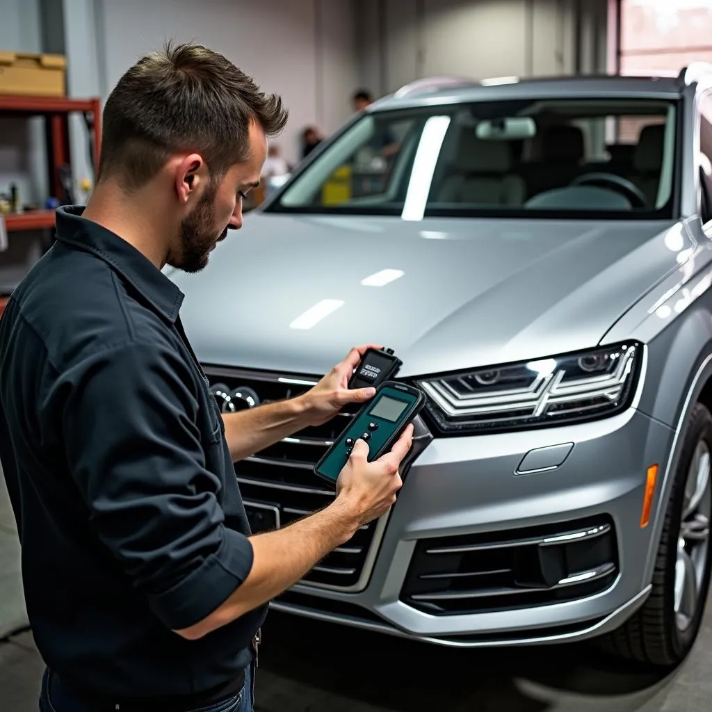 Audi Q7 diagnostics