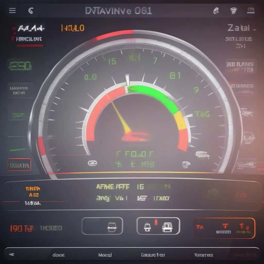 Car Diagnostics Tool Screen