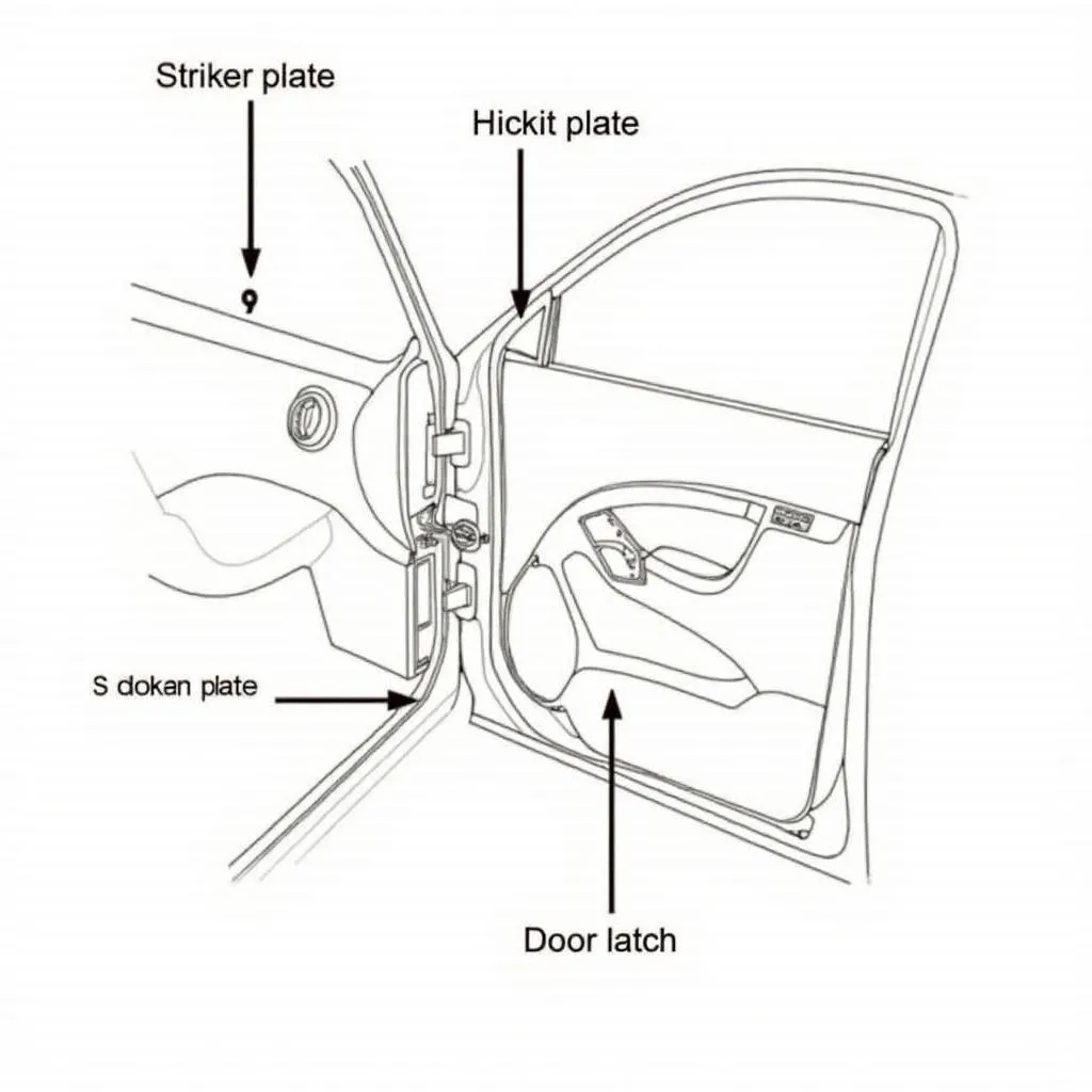 Car Door Mechanism