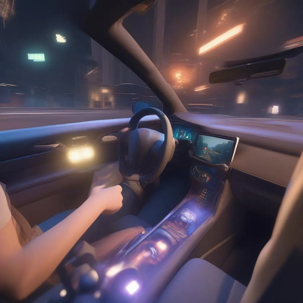 Escaping Reality Through Virtual Driving