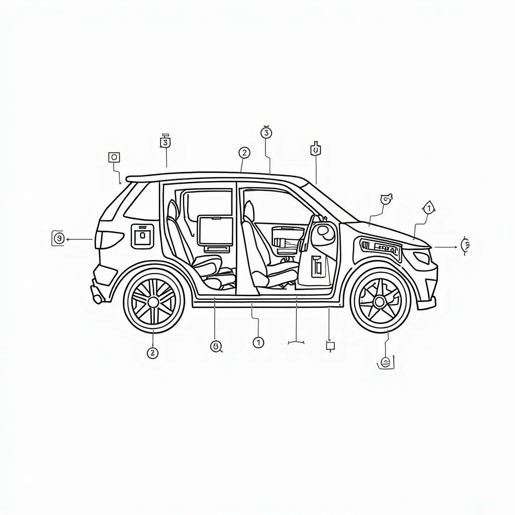 Car Electrical System Diagram