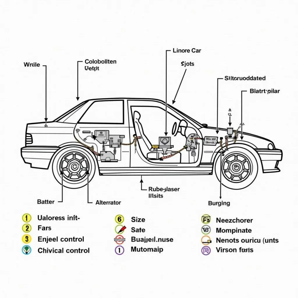 Car Electrical System Diagram