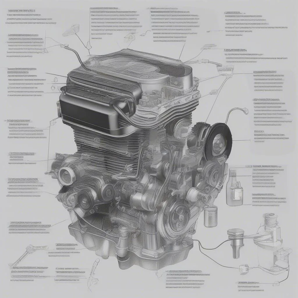 Car Engine Components