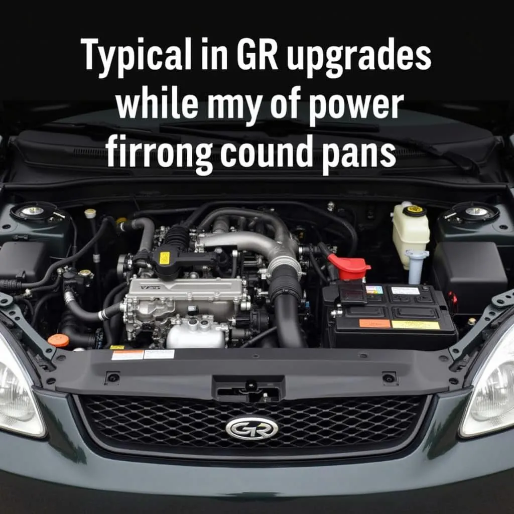 Car Engine GR Upgrades