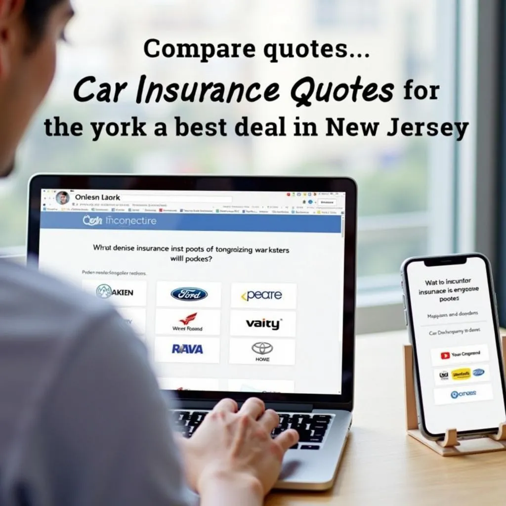 Comparing Car Insurance Quotes in New Jersey