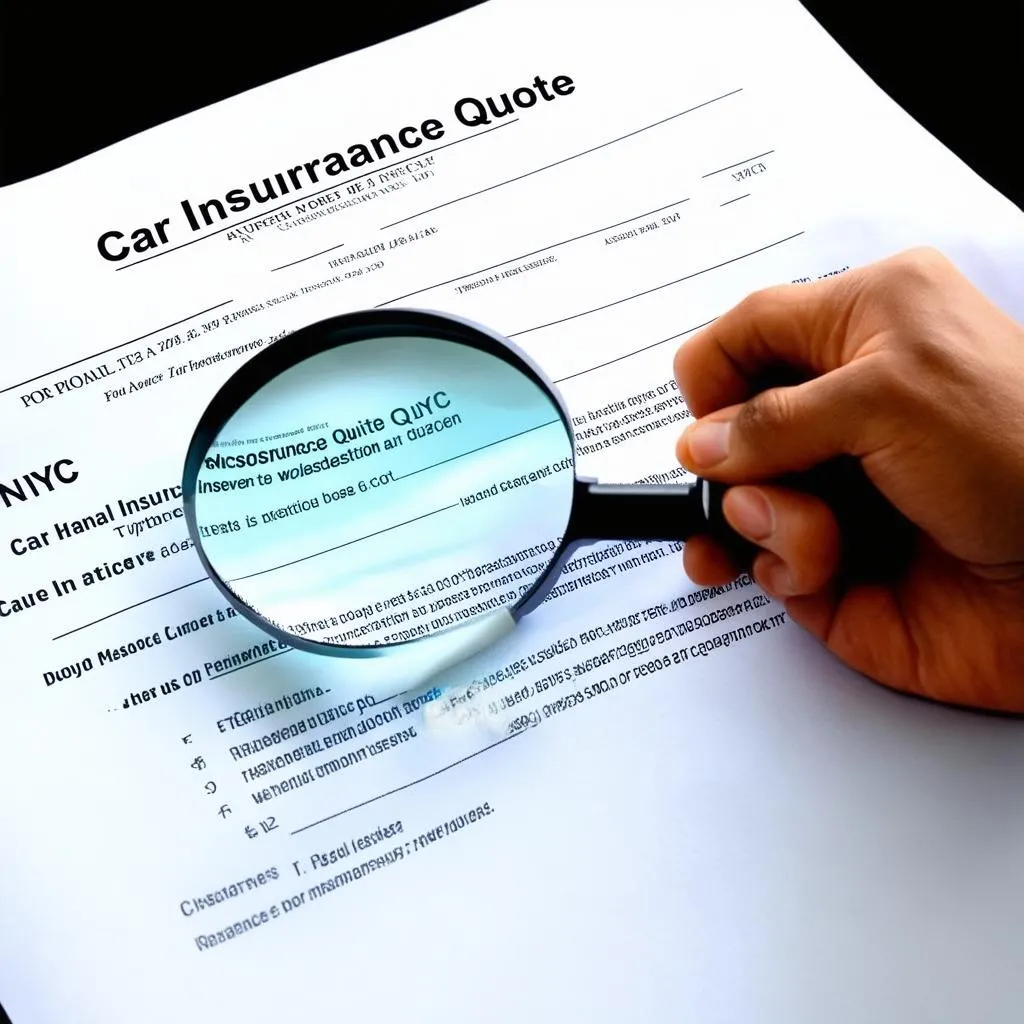 Car Insurance Quote NYC