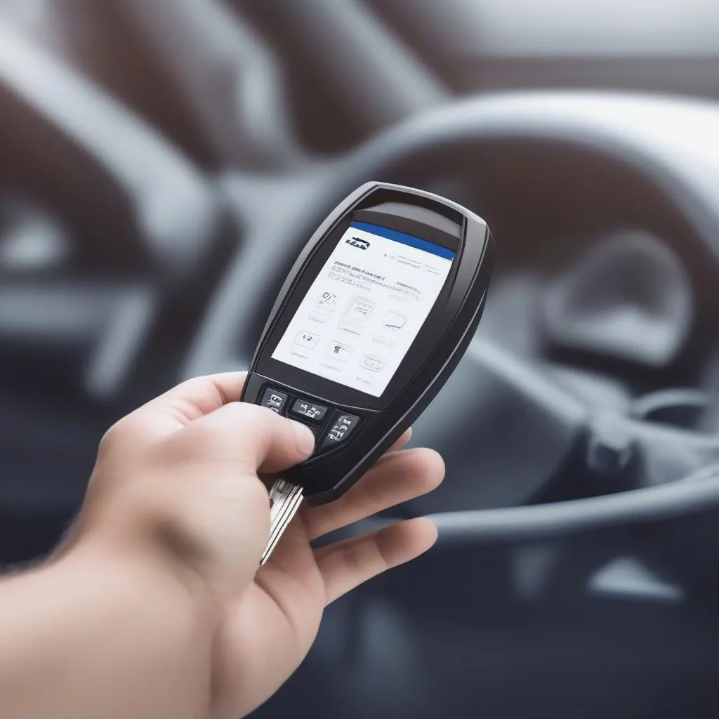 Car Key Programming with OBD2 Scanner