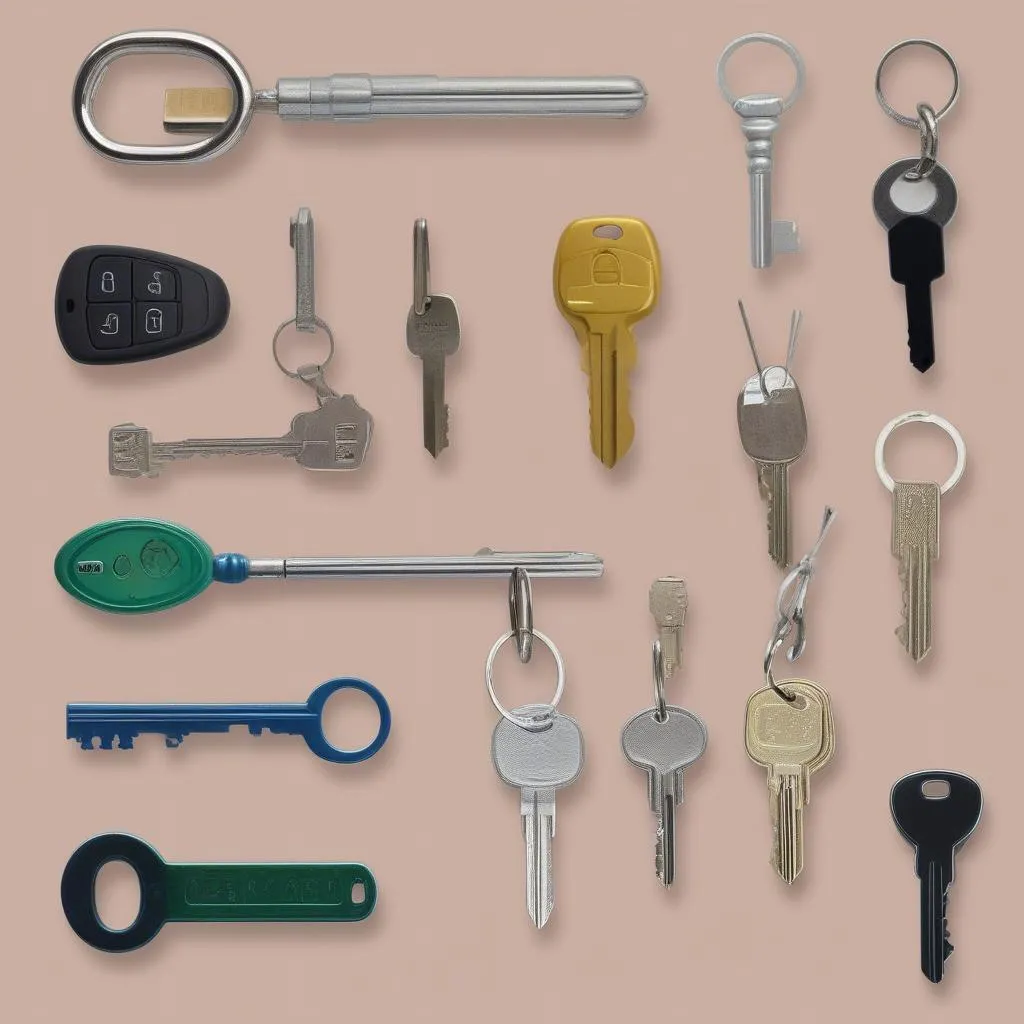 Different Car Key Types