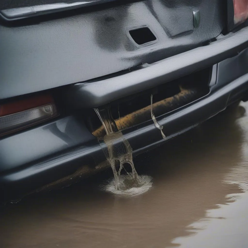 car leaking water