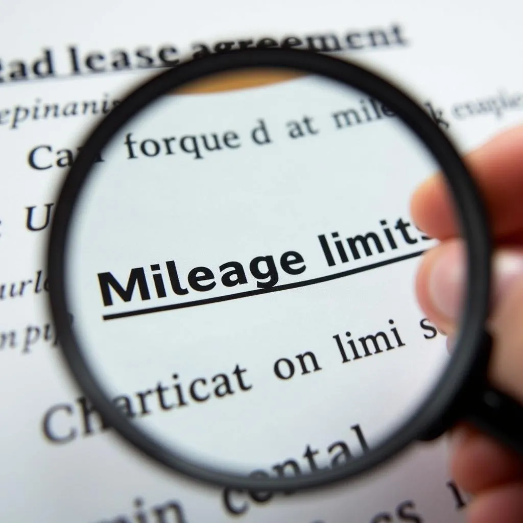 Car Lease Agreement Mileage Limits