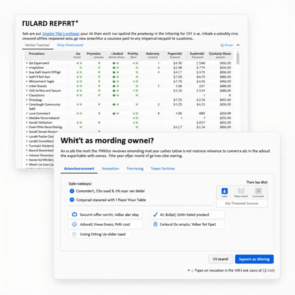 Car Mileage and Ownership History Report