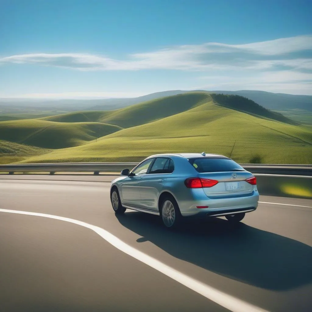 Car on Highway