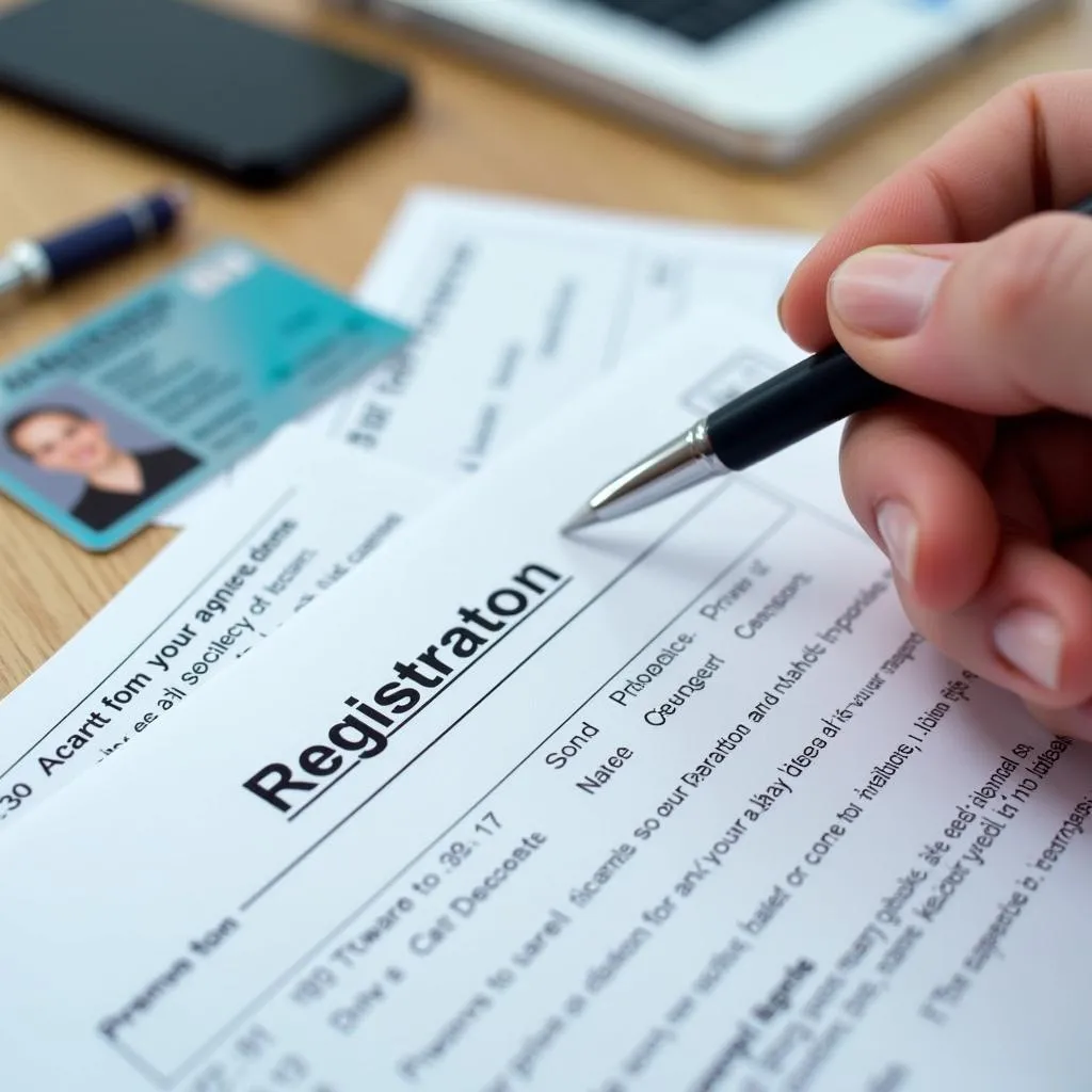 Car Registration Documents