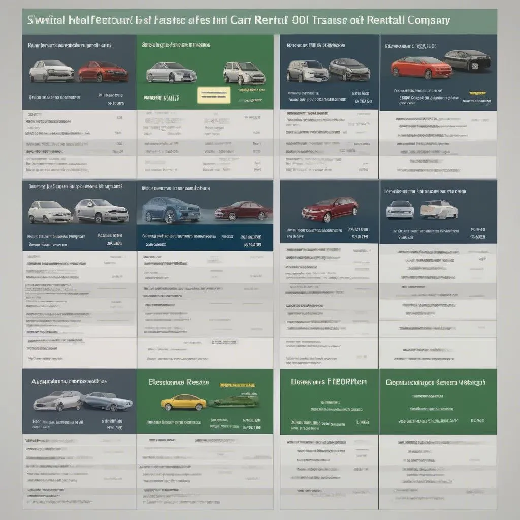 car rental comparison