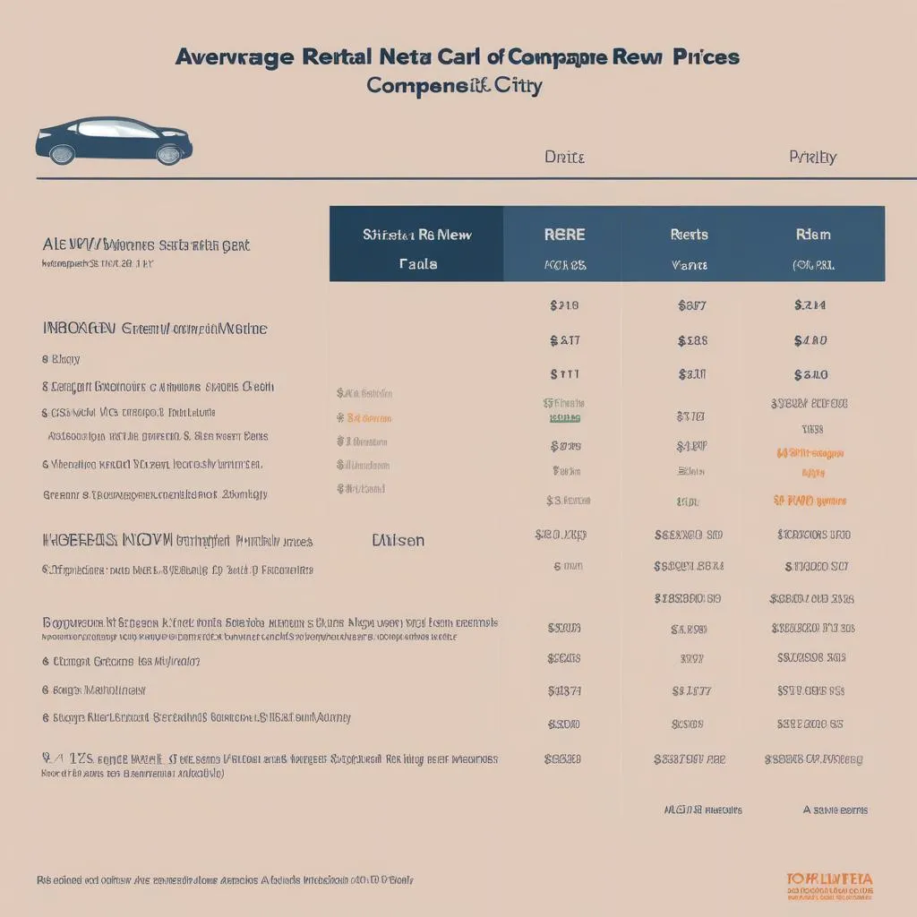 New York Car Rental Price Comparison