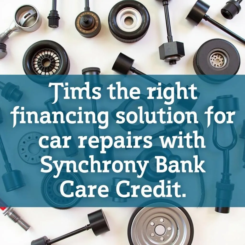 Explore financing options for car repairs with Synchrony Bank Care Credit