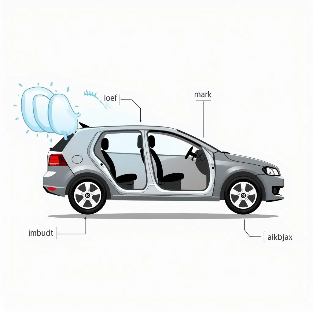  Illustration of Car Safety Features